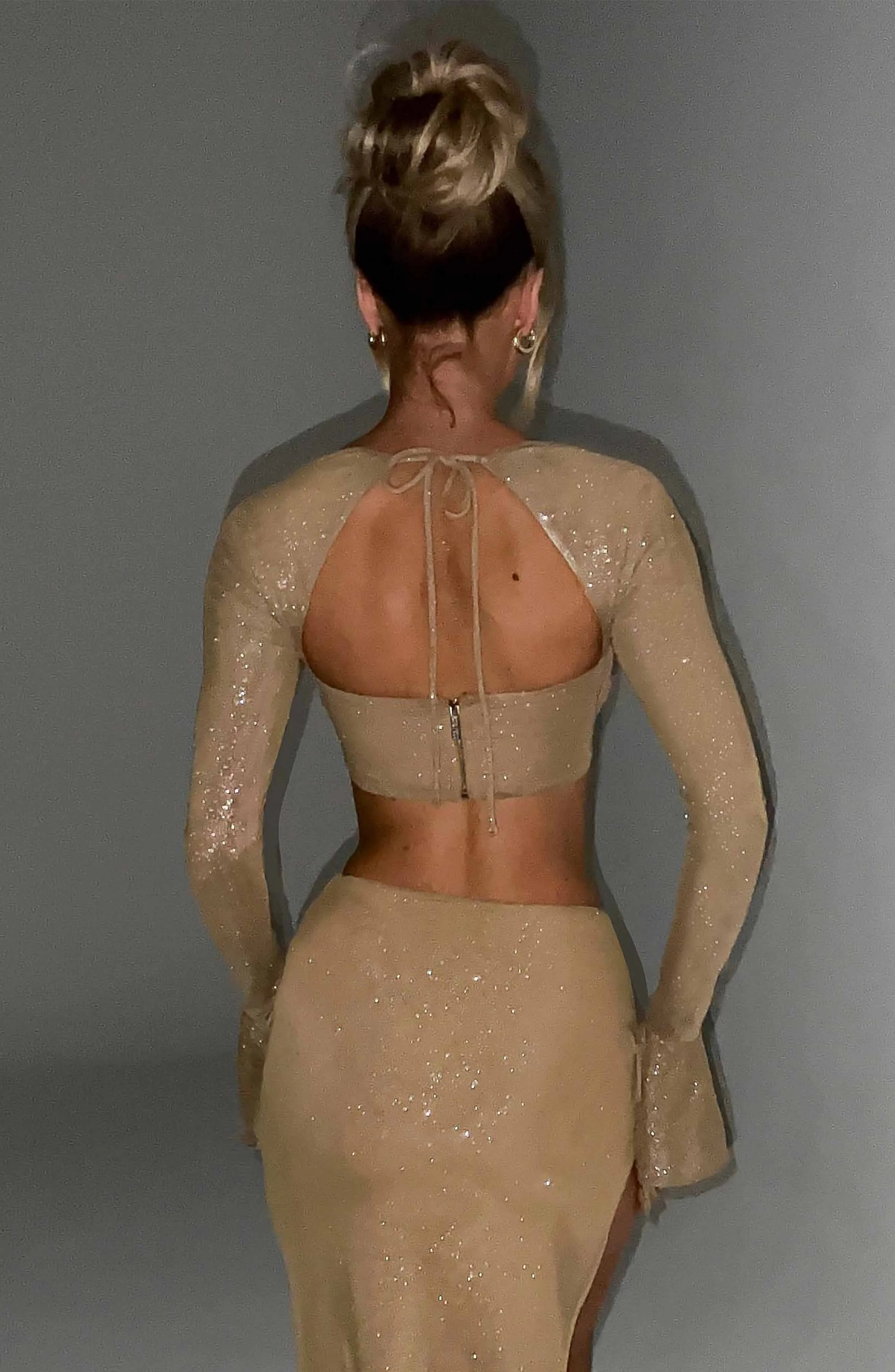 Priscilla Top - Gold Sparkle sold by Babyboo Fashion product image thumbnail 3