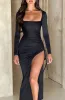 Raye Maxi Dress - Black sold by Babyboo Fashion