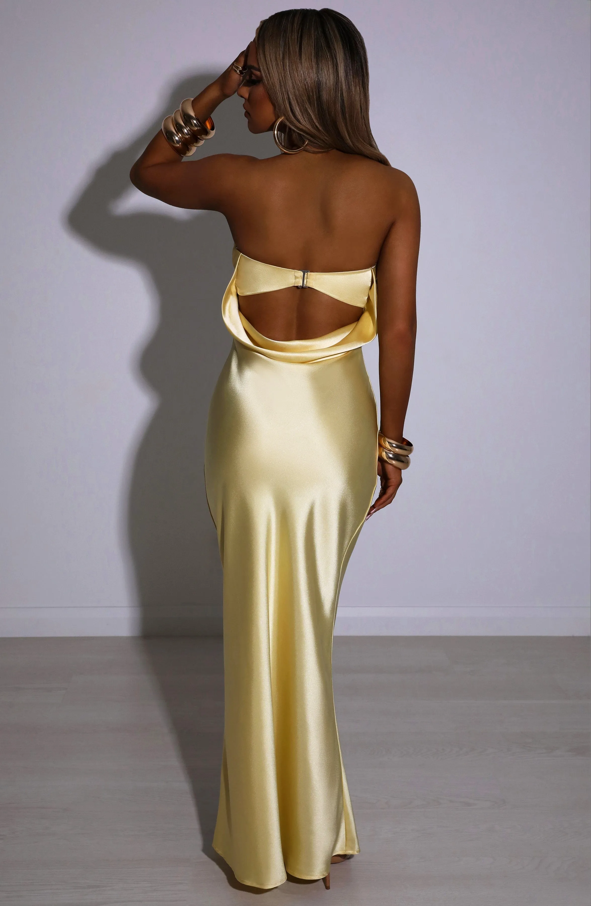 Rheanna Maxi Dress - Lemon sold by Babyboo Fashion product image thumbnail 5
