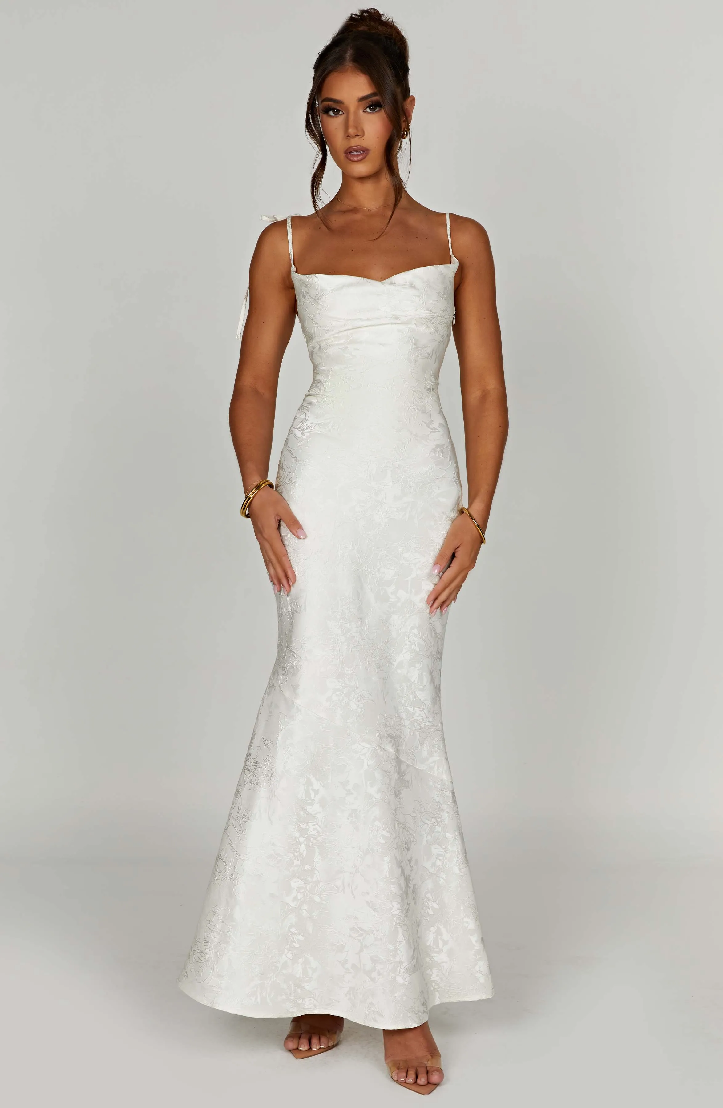 Whitney Maxi Dress - Ivory sold by Babyboo Fashion product image thumbnail 5