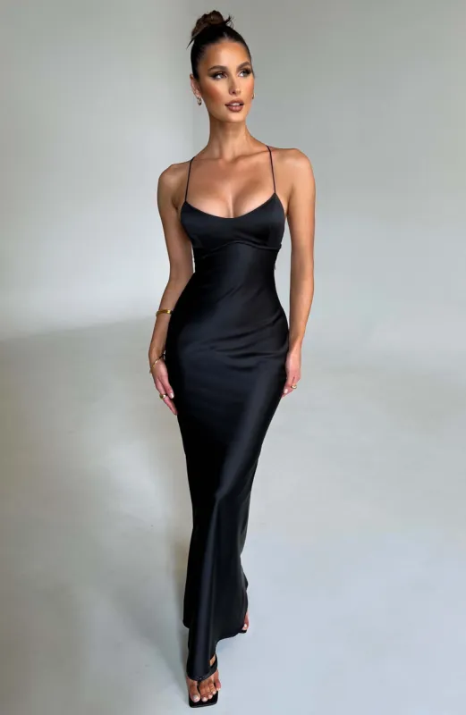 Malika Maxi Dress - Black sold by Babyboo Fashion