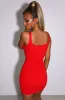 Gia Mini Dress - Red sold by Babyboo Fashion
