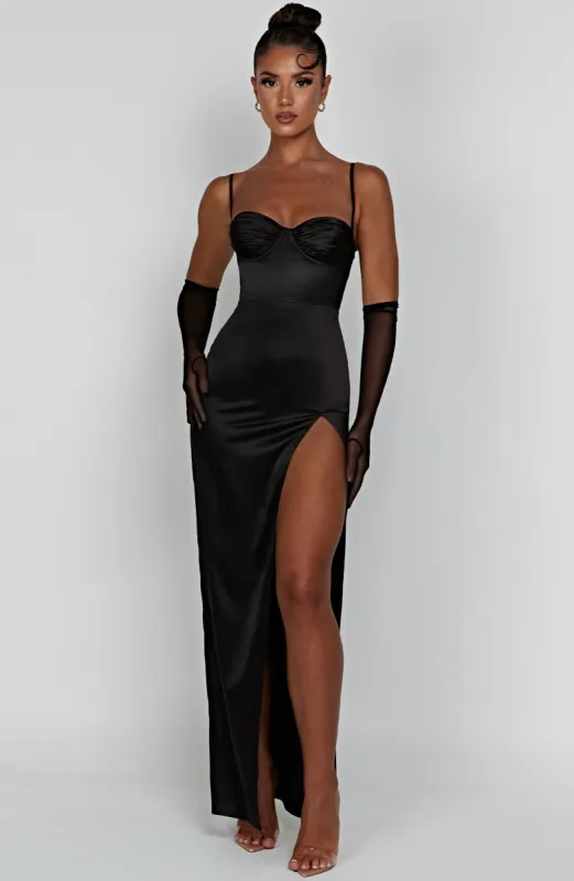 Alora Maxi Dress - Black sold by Babyboo Fashion