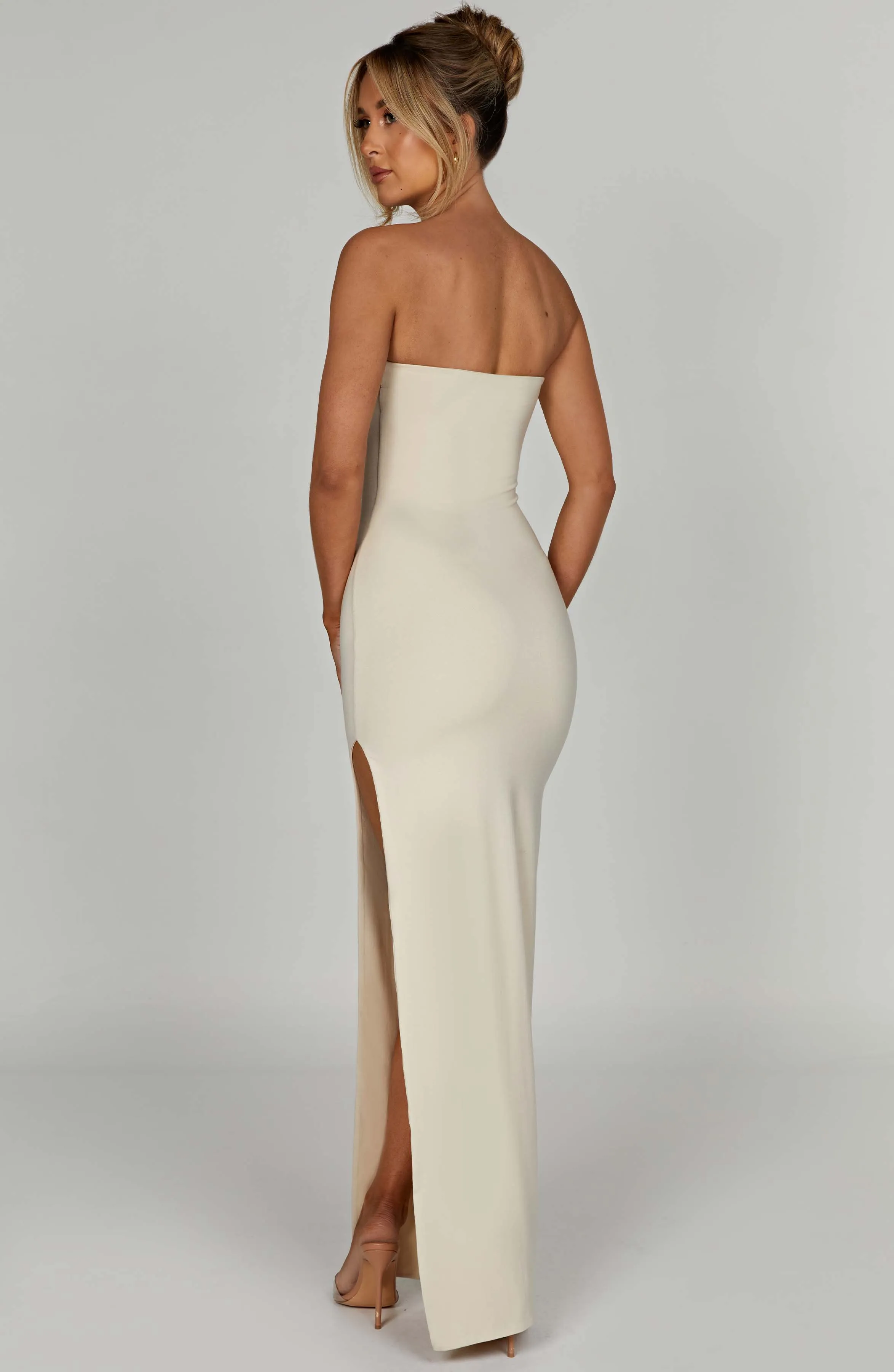 Teyana Maxi Dress - Cream sold by Babyboo Fashion product image thumbnail 2