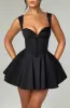 Antonella Mini Dress - Black sold by Babyboo Fashion