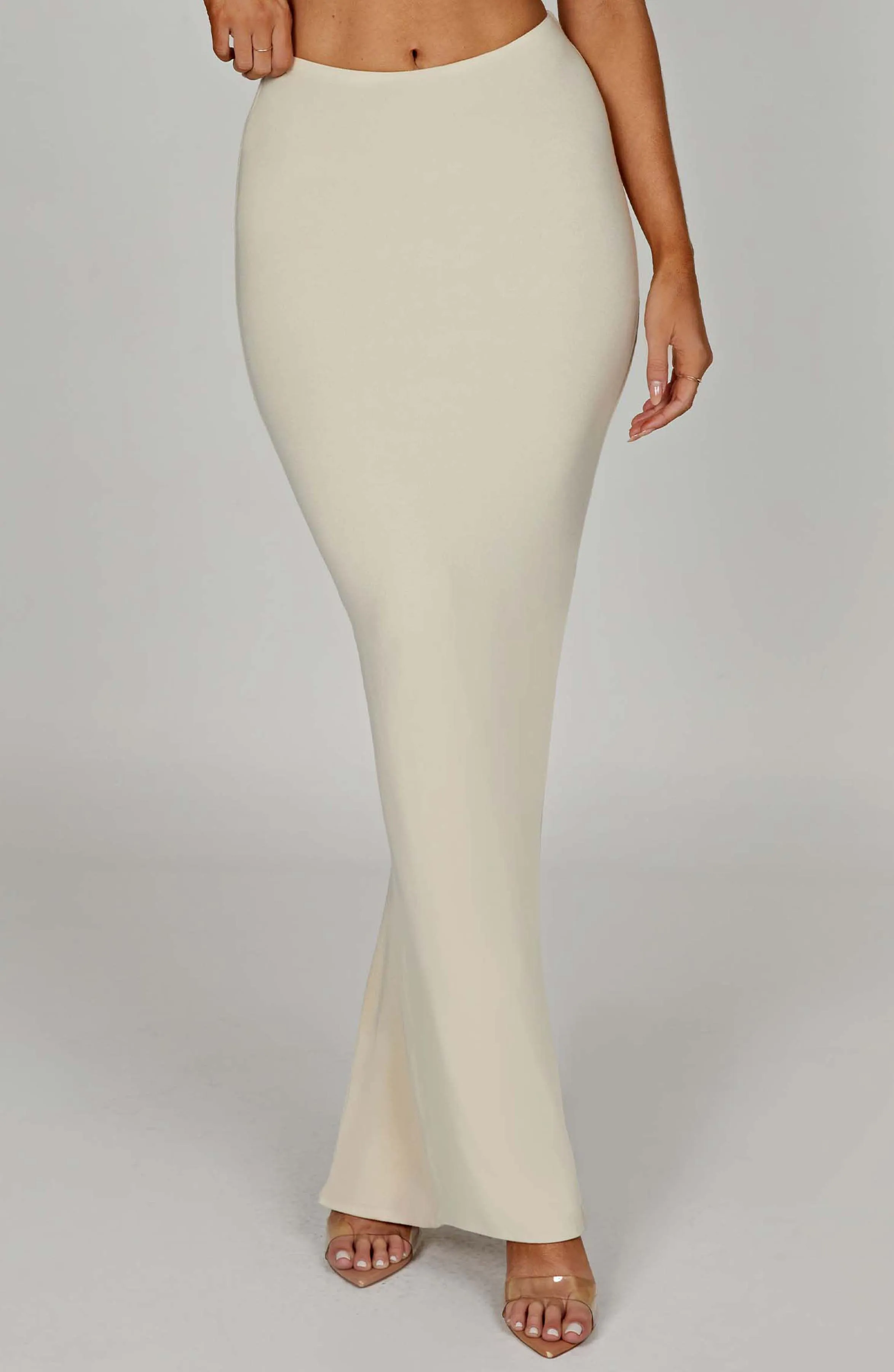 Yazmin Maxi Skirt - Cream sold by Babyboo Fashion product image thumbnail 2