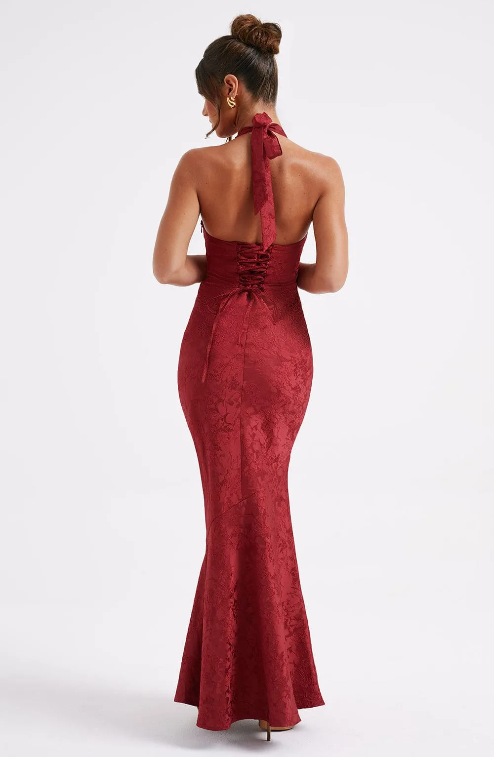 Josephine Maxi Dress - Red sold by Babyboo Fashion product image thumbnail 5