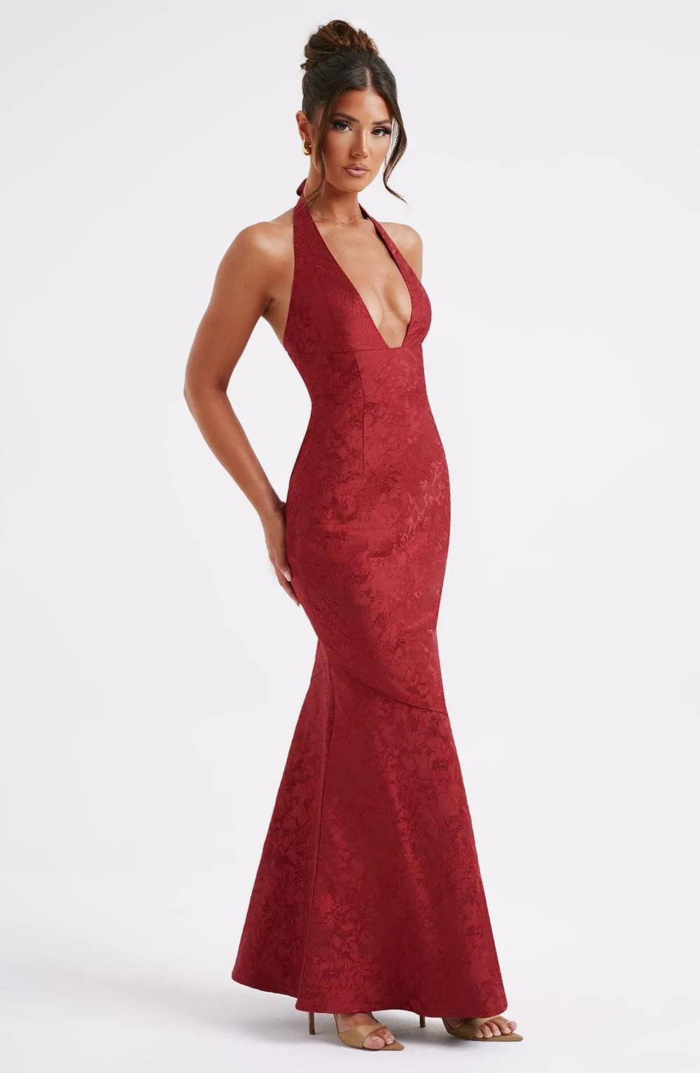 Josephine Maxi Dress - Red sold by Babyboo Fashion product image thumbnail 2