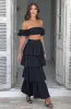 Joy Maxi Skirt - Black sold by Babyboo Fashion