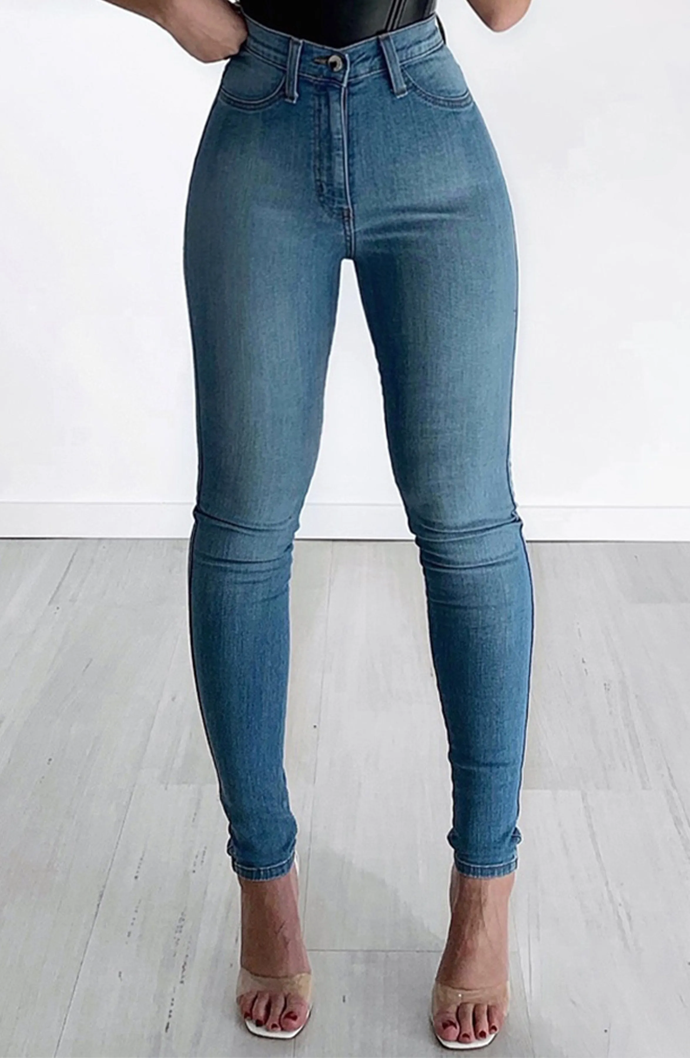 Kyla Jeans - Light Blue sold by Babyboo Fashion product image thumbnail 4