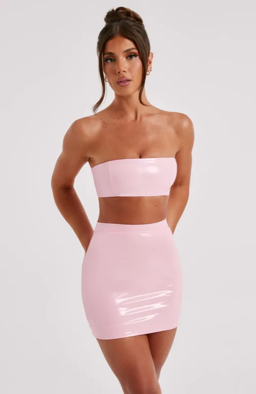 Violet Mini Skirt - Pink sold by Babyboo Fashion