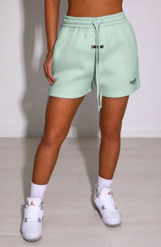 Cora Luxe Shorts - Sage sold by Babyboo Fashion