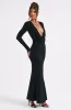 Martina Maxi Dress - Black sold by Babyboo Fashion