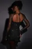 Brea Mini Dress - Black Sparkle sold by Babyboo Fashion