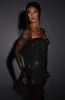 Brea Mini Dress - Black Sparkle sold by Babyboo Fashion