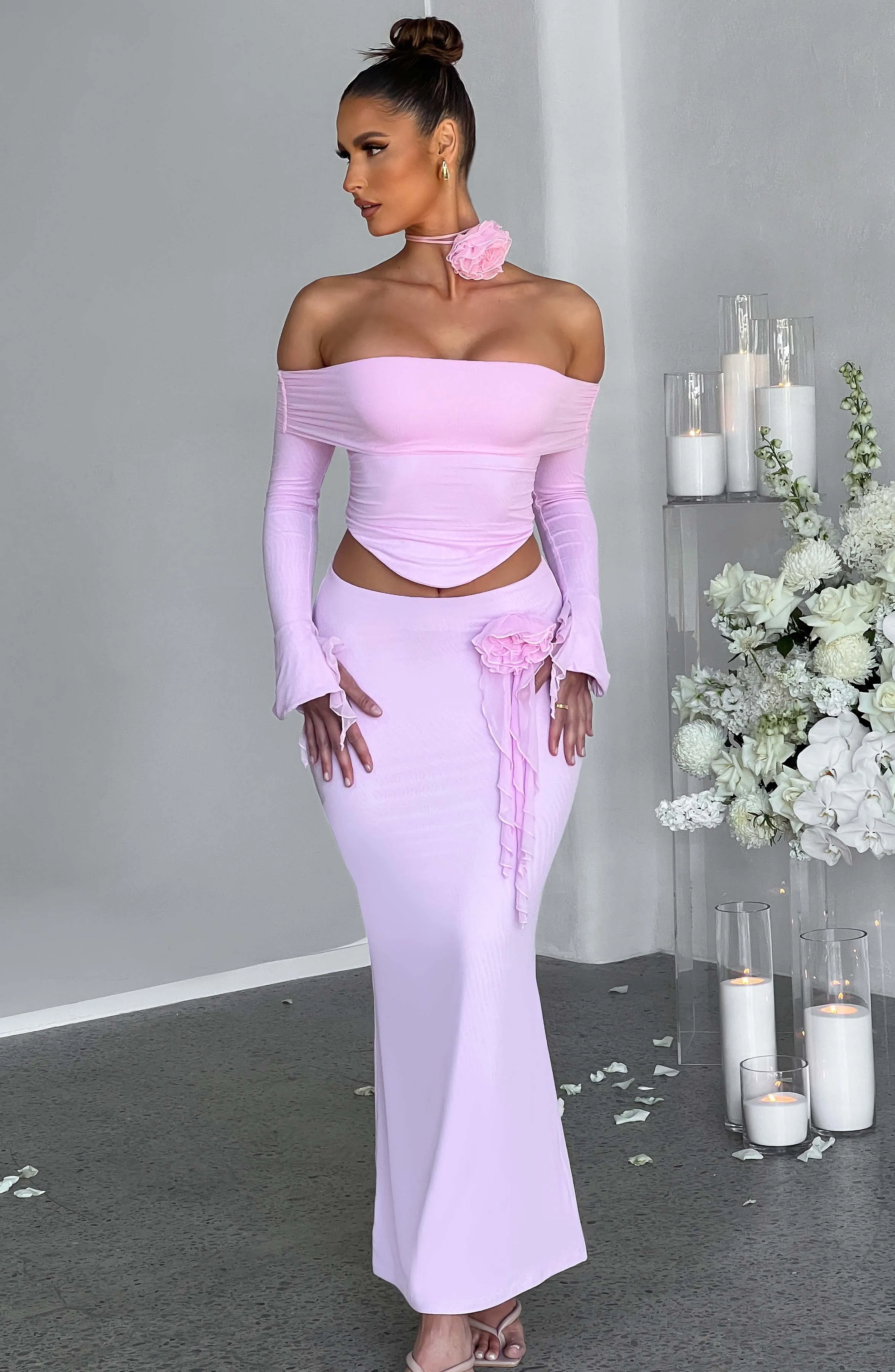 Deema Maxi Skirt - Pink sold by Babyboo Fashion product image thumbnail 2