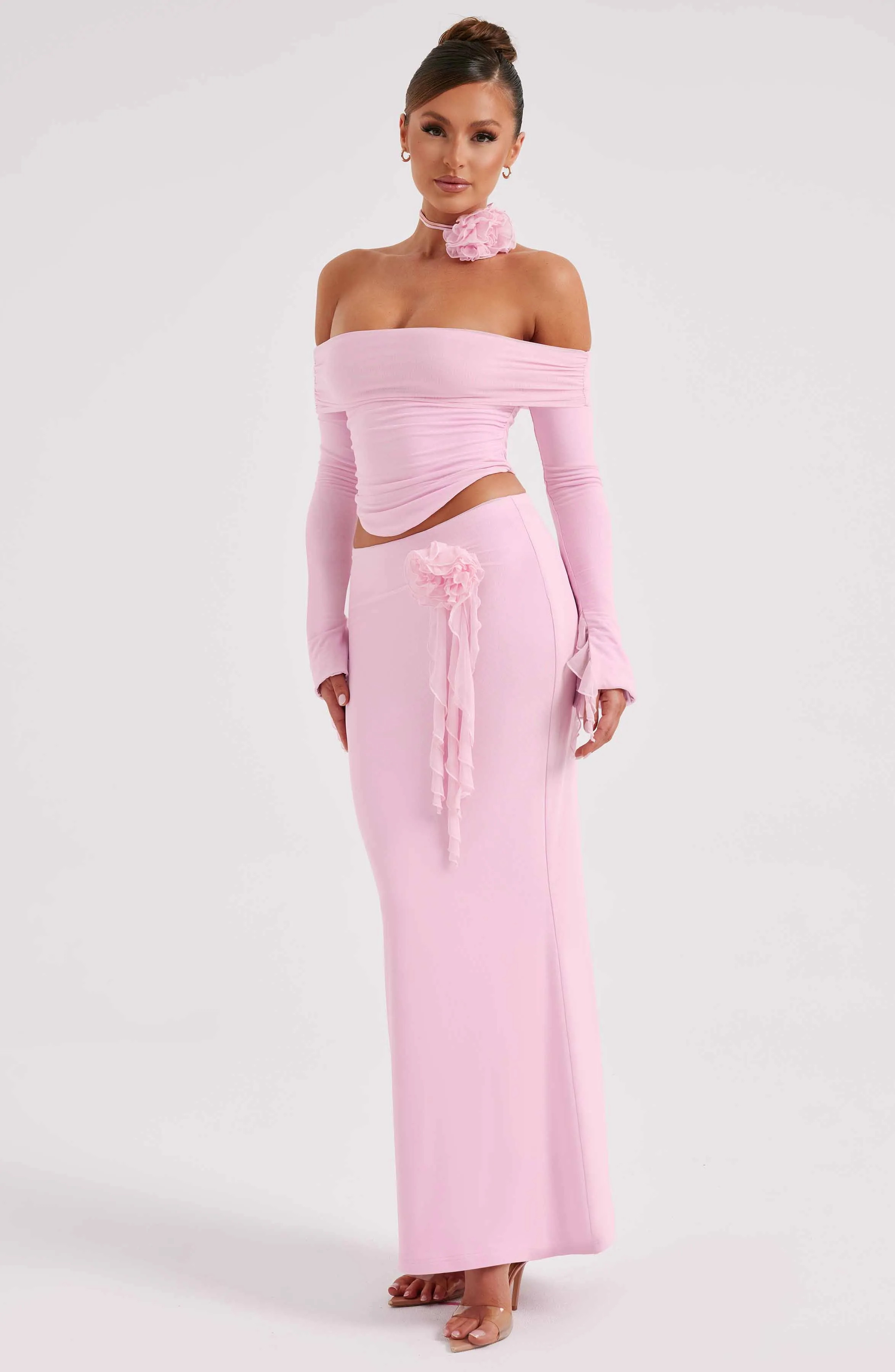 Deema Maxi Skirt - Pink sold by Babyboo Fashion product image thumbnail 5