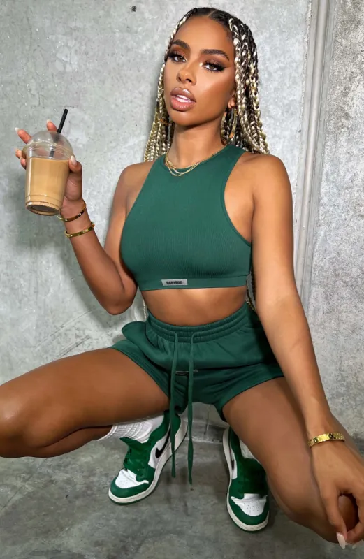 Jae Luxe Crop - Emerald made by Babyboo Fashion