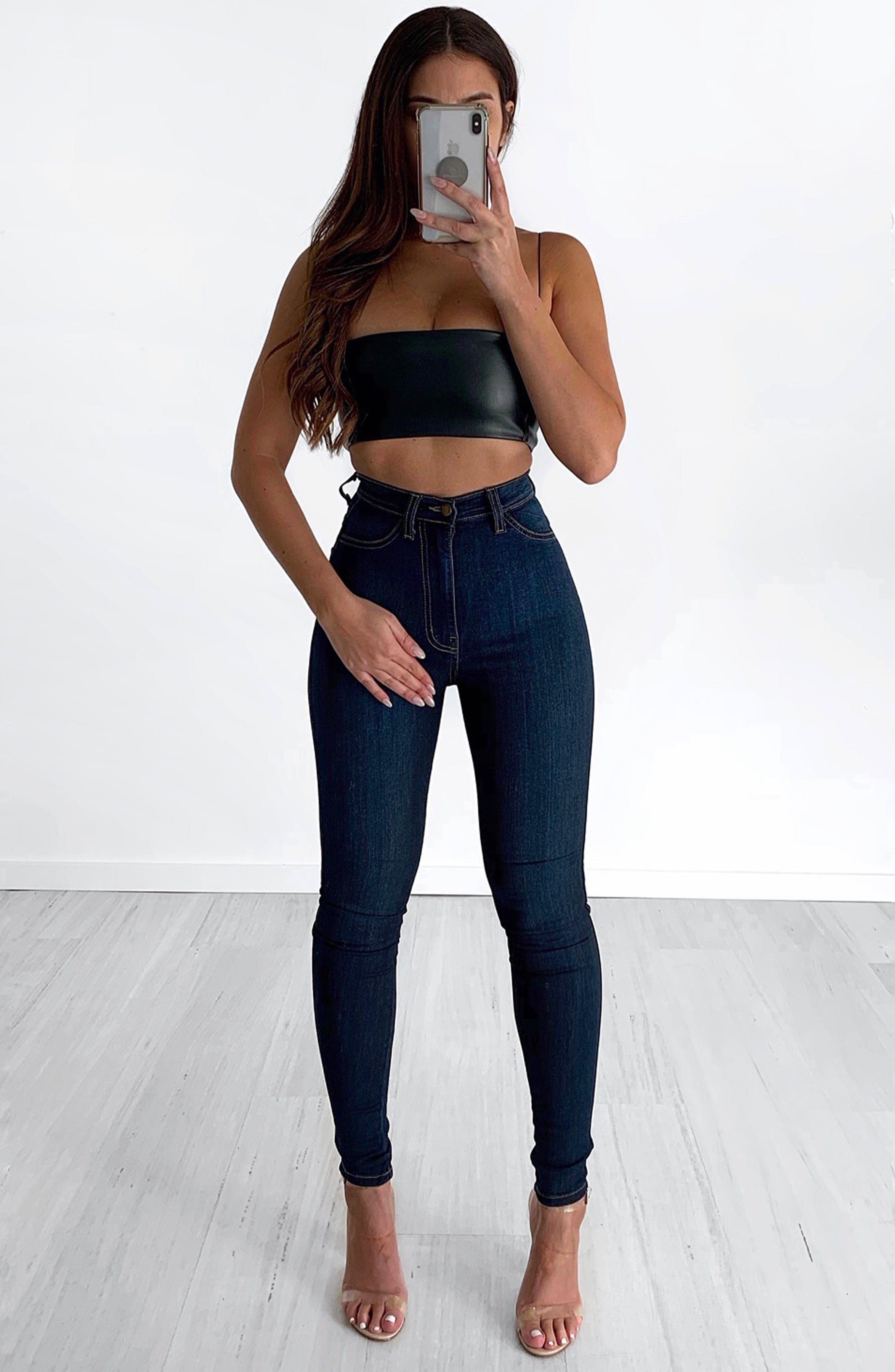 Cecelia Jeans - Dark Blue sold by Babyboo Fashion product image thumbnail 4