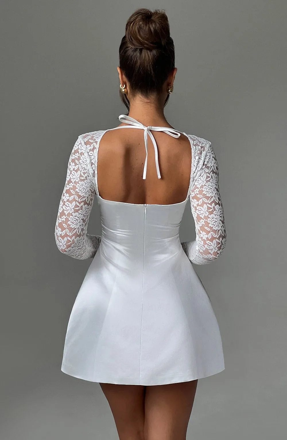 Sadie Mini Dress - Ivory sold by Babyboo Fashion product image thumbnail 2