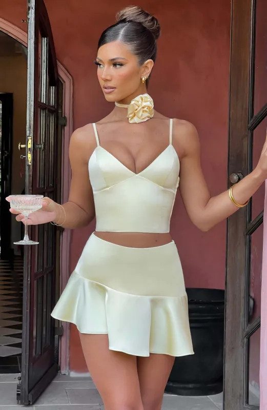 Louisa Top - Lemon sold by Babyboo Fashion