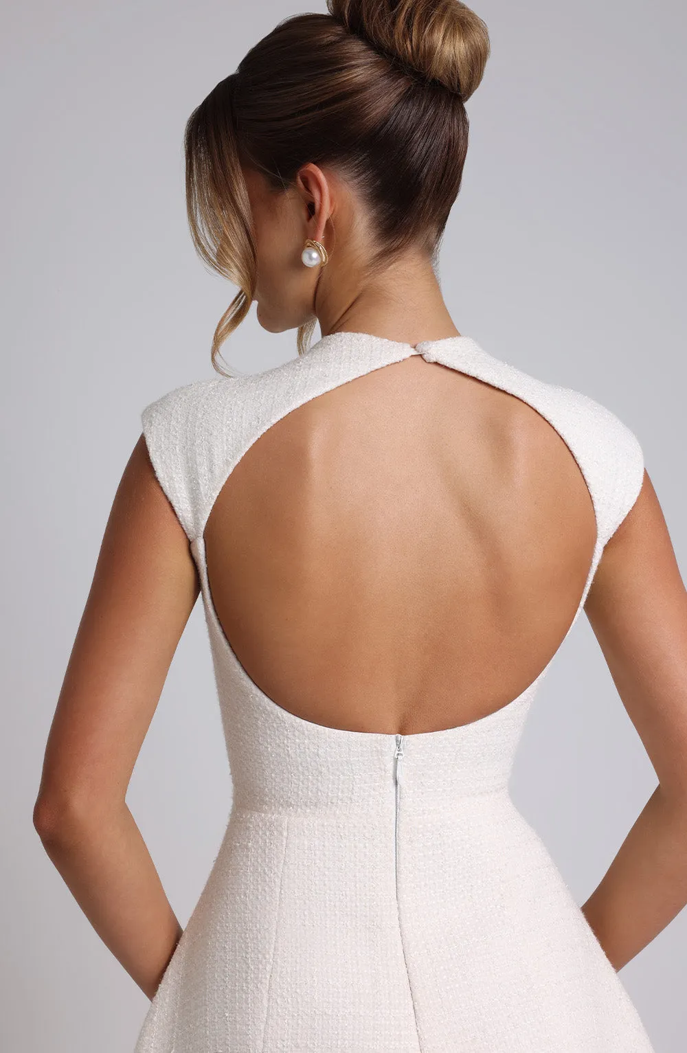 Blake Mini Dress - Ivory sold by Babyboo Fashion product image thumbnail 5