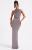 Nala Maxi Dress - Charcoal sold by Babyboo Fashion