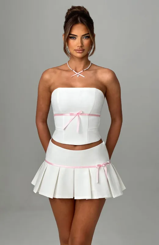 Tessa Skort - Ivory made by Babyboo Fashion