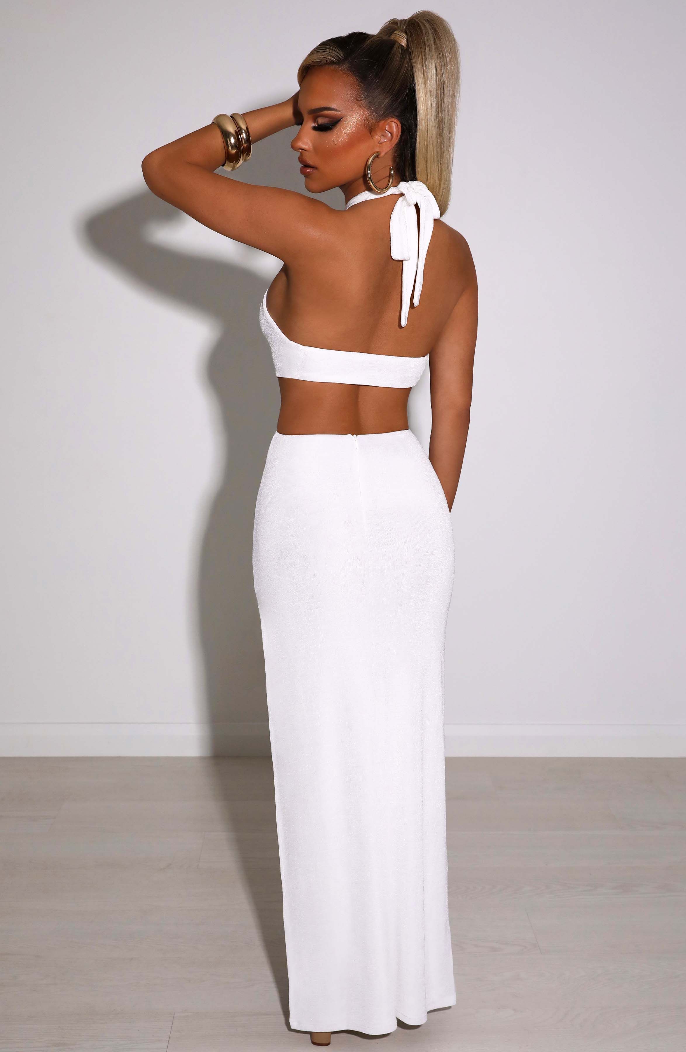 Amabella Maxi Dress - White sold by Babyboo Fashion product image thumbnail 5