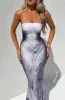 Charmayne Midi Dress - Grey Body Print sold by Babyboo Fashion