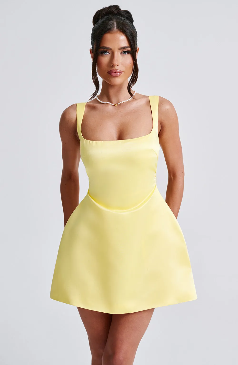 Sofie Mini Dress - Lemon sold by Babyboo Fashion product image thumbnail 5