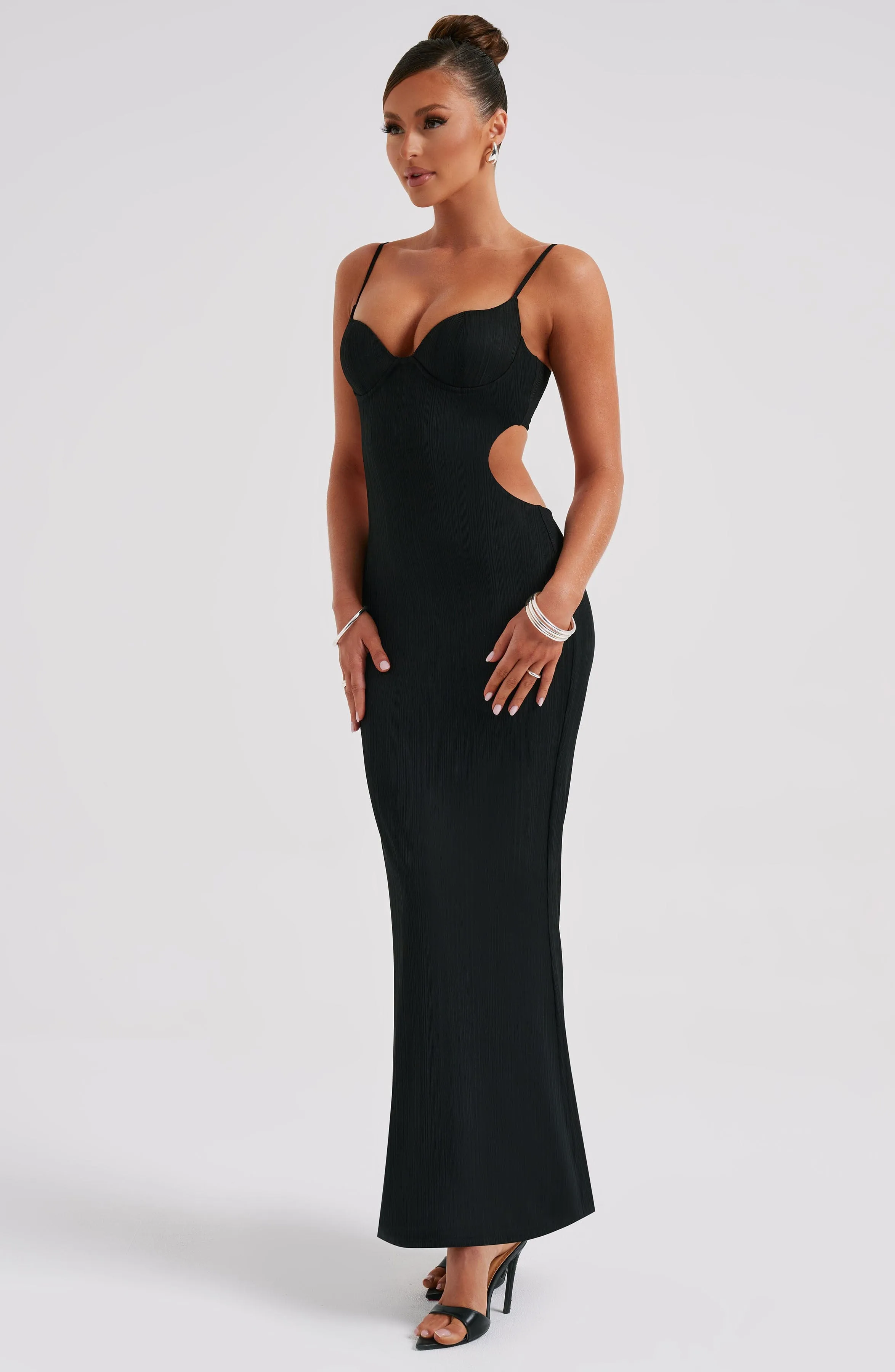 Celine Maxi Dress - Black sold by Babyboo Fashion product image thumbnail 3