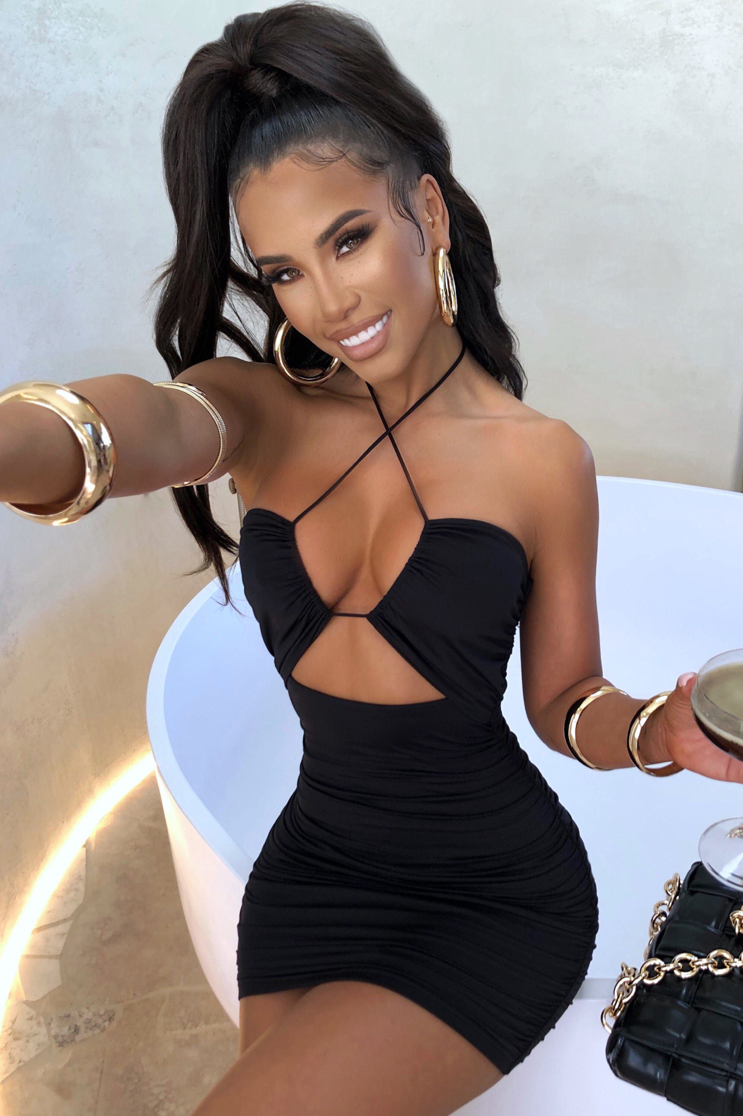 Sara Mini Dress - Black sold by Babyboo Fashion product image thumbnail 5