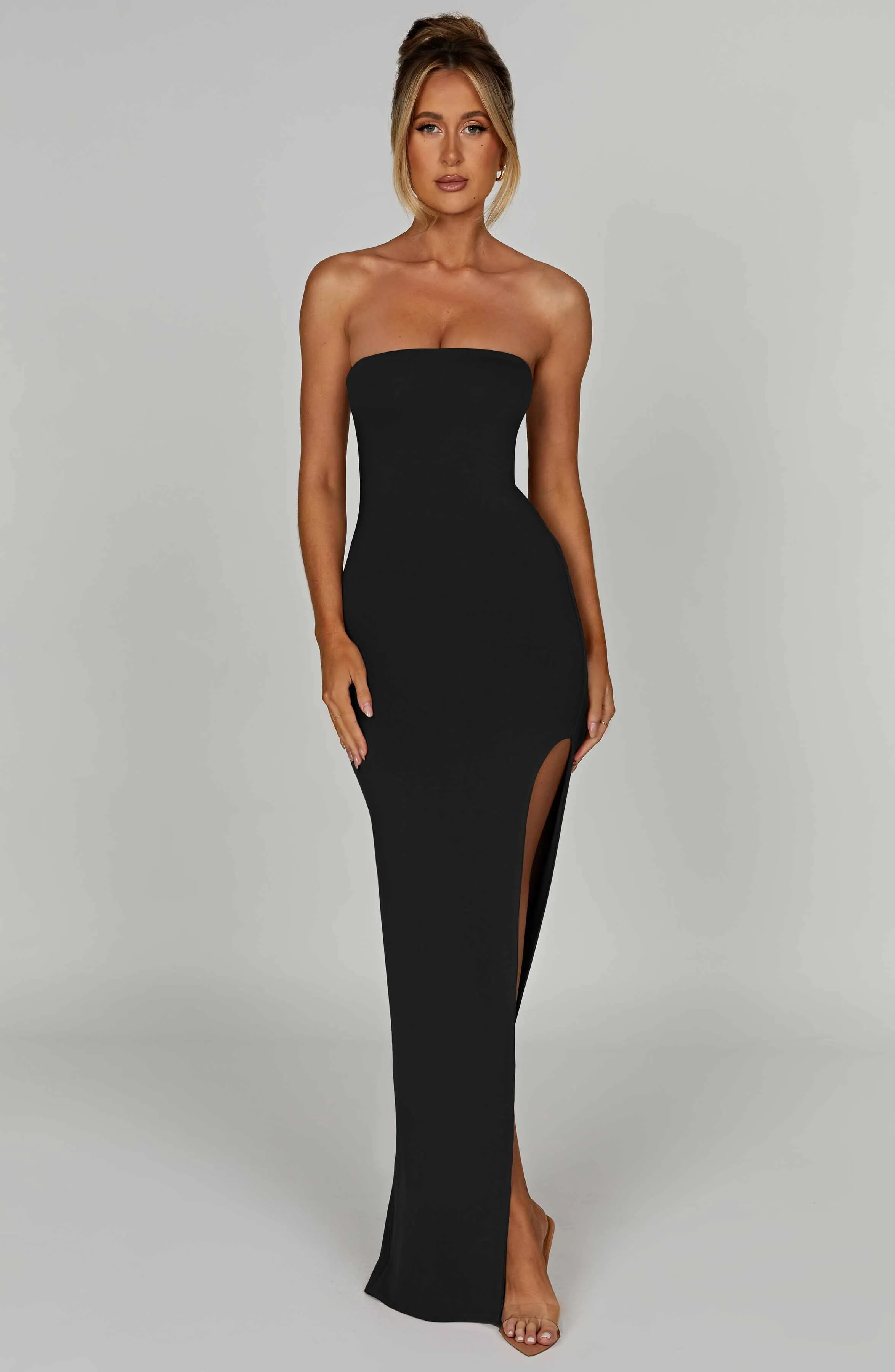 Teyana Maxi Dress - Black sold by Babyboo Fashion