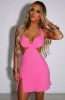 Kamilla Mini Dress - Hot Pink sold by Babyboo Fashion