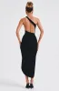 Saffira Midi Dress - Black sold by Babyboo Fashion
