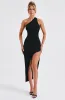 Saffira Midi Dress - Black sold by Babyboo Fashion
