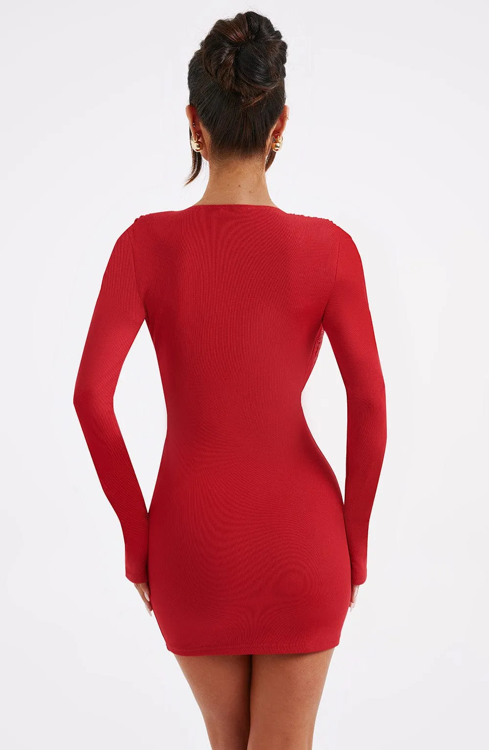 Danielle Mini Dress - Red sold by Babyboo Fashion product image thumbnail 2