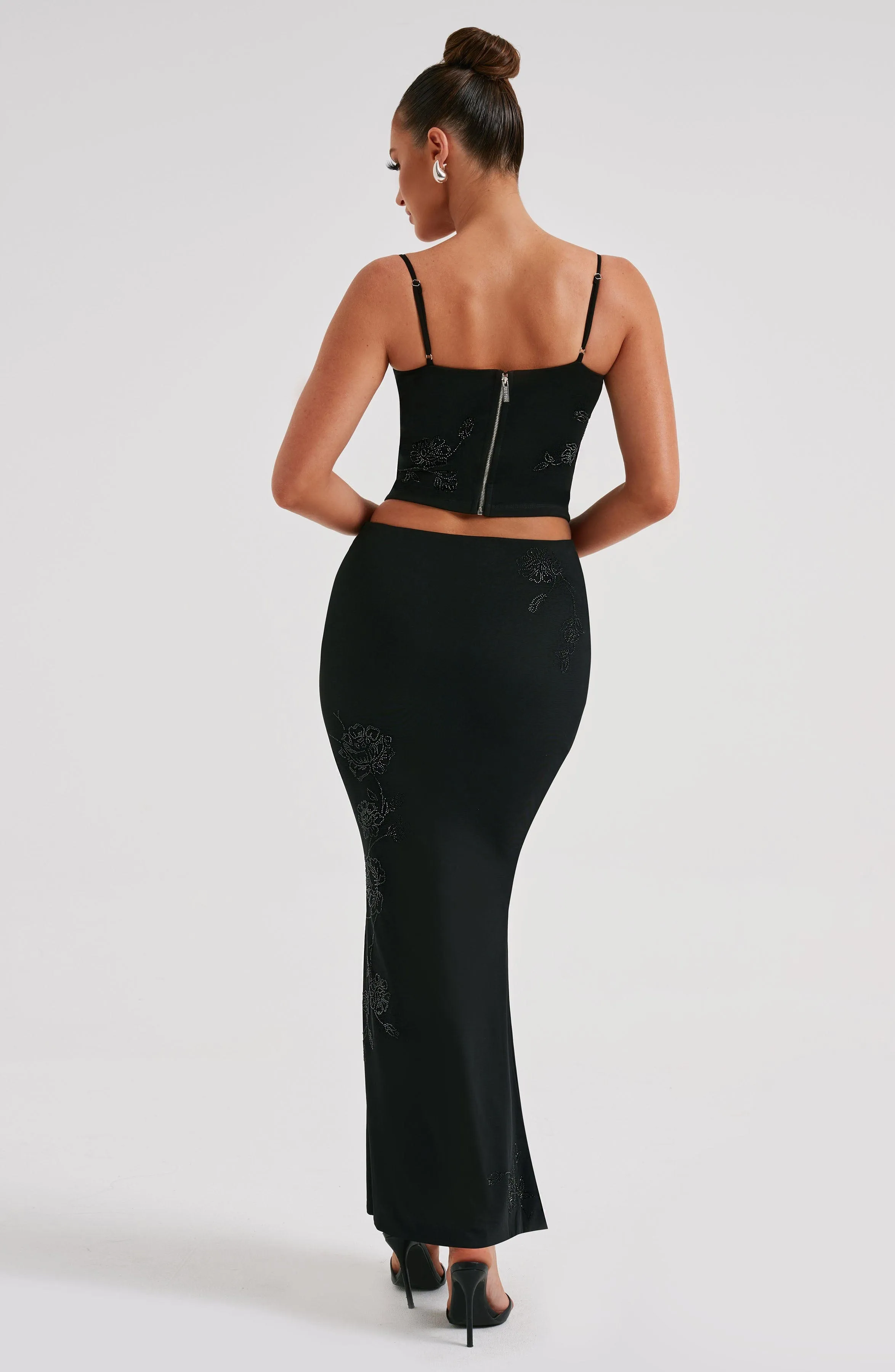 Izi Maxi Skirt - Black sold by Babyboo Fashion product image thumbnail 2