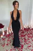 Chrishelle Maxi Dress - Black sold by Babyboo Fashion