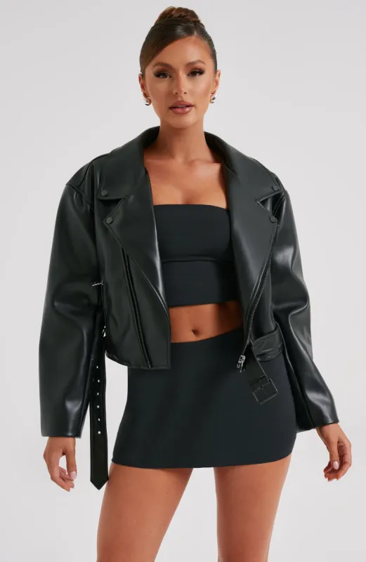 Davina Jacket - Black sold by Babyboo Fashion
