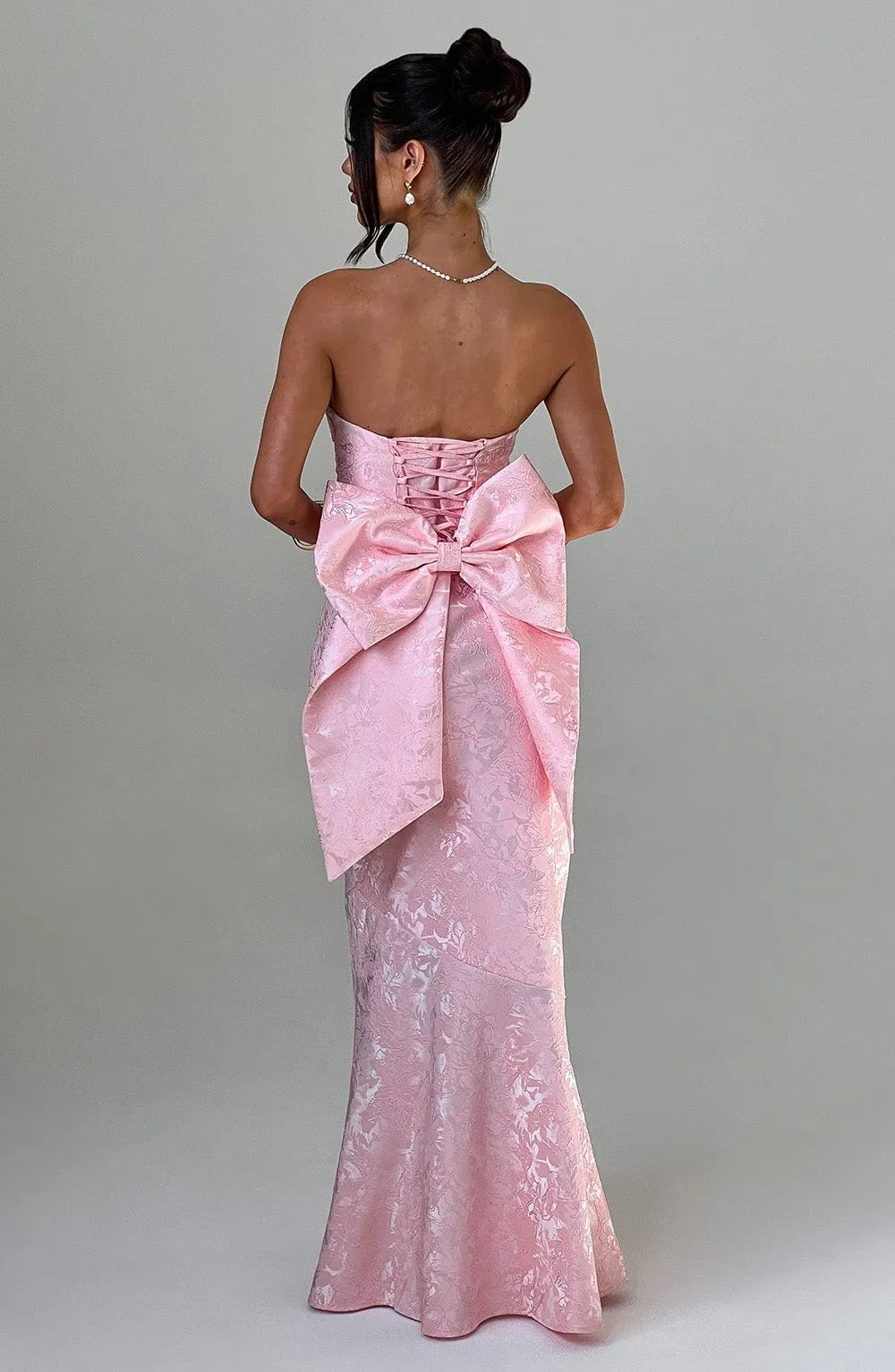 market & spruce maxi dress Elmont Long Sleeve Maxi Dress