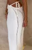 Jia Maxi Skirt - White sold by Babyboo Fashion