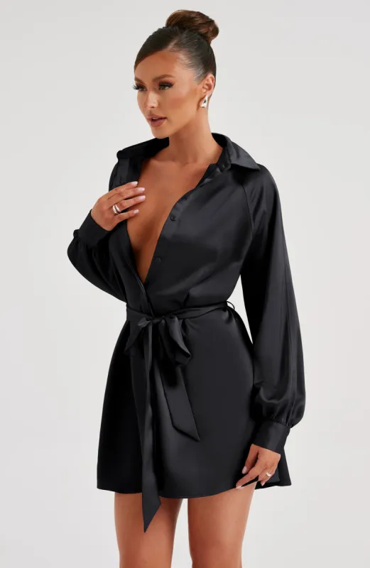 Kara Mini Dress - Black sold by Babyboo Fashion