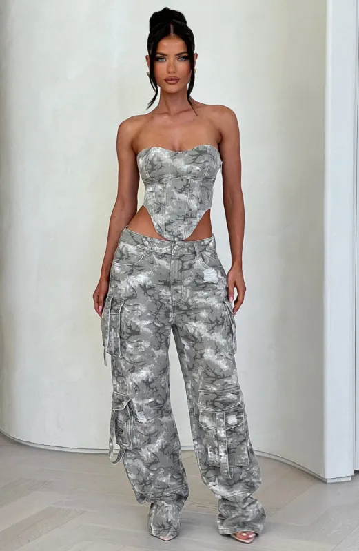 Brooklyn Cargo Pant - Camo Print sold by Babyboo Fashion