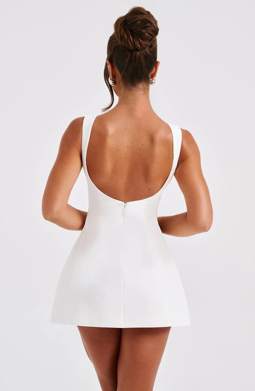 Alana Mini Dress - Ivory sold by Babyboo Fashion product image thumbnail 2