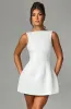 Alana Mini Dress - Ivory sold by Babyboo Fashion