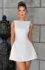 Alana Mini Dress - Ivory sold by Babyboo Fashion