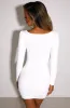 Candice Mini Dress - White sold by Babyboo Fashion