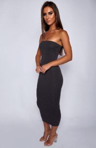In Style Maxi Dress - Charcoal sold by Babyboo Fashion